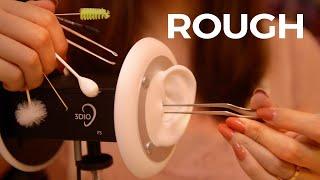 ASMR Rough Ear Cleaning No Talking