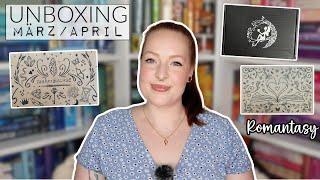 UNBOXING MÄRZ + APRIL 2024 - Fairyloot + BücherBüchse  reading with Maren