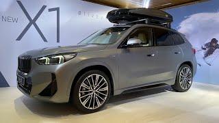 2023 BMW X1 xDrive23i U11 in Frozen Pure Grey metallic + M Sport