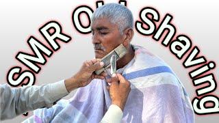ASMR Fast Shaving With Barber Old SHAMS ASMR
