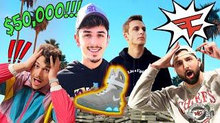 Helping FaZe Rug Sell $50000 FAKE Sneakers