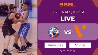 KK Viimsi 2012 vs KM Perkūnas 2012  BBBL Boys U12 Final Stage  Group Phase