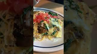 Fresh Spinach and Cheese Omelette A Delicious Twist #cheese #spinach #shorts