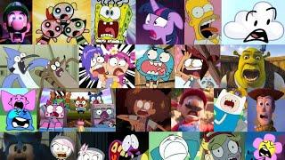 All Cartoon Screaming Episodes At The Same Time HD