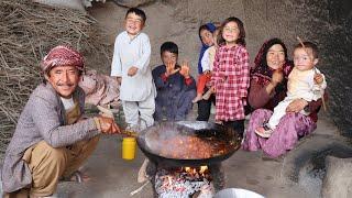 Twins in the Cave  Village Cooking Unseen Afghan Recipes