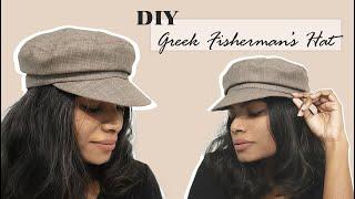 DIY Greek Fishermans Cap Free Pattern  How to make Greek Fishermans Hat Fiddler Cap