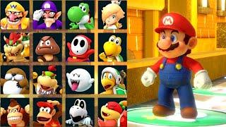 Super Mario Party - Mario Party Mode All Boards