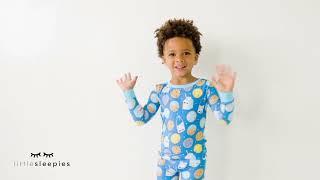 Little Sleepies Two-Piece Kids PJs - Long Lasting Bamboo Pajamas for Kids and Toddlers