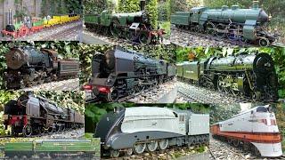 The 10 Most impressive Steam Passenger Locomotives from Around the World - Models in Gauge 0 and 1