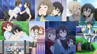 Yuu touched the girls and she liked it - All Yuus physical touching with Nijigasaki School Idols