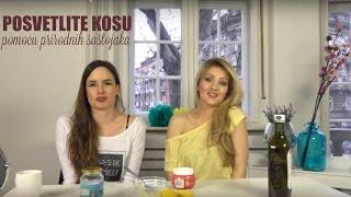 POSVETLITE kosu na prirodan nacin - TOP maske za plavuse i za brinete