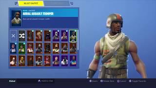 SEASON 1 Fortnite Account Locker And Stats Showcase Season 1 *OG Skull Trooper & more rare skins*