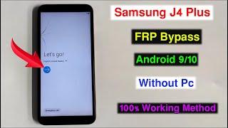 Samsung J4 Plus FRP Bypass Android 910  GmailGoogle Account Remove Samsung J415F FRP Unlock