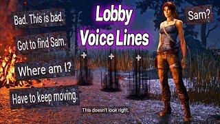 Lara Croft Lobby Voice Lines