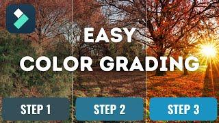 Color Grading Made EASY - Filmora 13