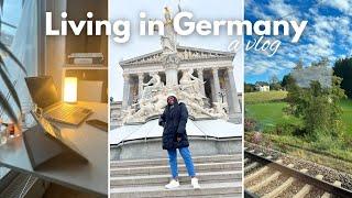 Life in Germany Vlog  Life of an international student in Germany  groceriesstudying Vienna trip