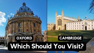 Oxford or Cambridge Which Should You Visit?  Lets Walk