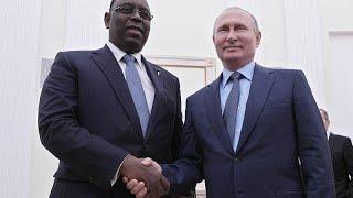 African Union chair Macky Sall en route Moscow for talks with Putin