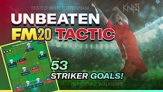 Unbeaten FM20 Tactic \\ 53 Goals for Harry Kane \\ Best Football Manager Tactics