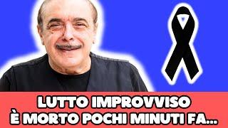  TRAGICO LUTTO PER LA TELEVISIONE ITALIANA È MORTO ALL’IMPROVVISO POCHI MINUTI FA…