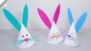 Easter Craft Ideas  Paper RABBIT  Paper Crafts easy