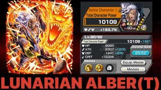 LEVEL 90 LUNARIAN ALBERT GAMEPLAY  ONE PIECE BOUNTY RUSH  OPBR