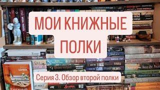 МОИ КНИЖНЫЕ ПОЛКИ  Книжный сериал. СЕРИЯ 3.  Обзор второй книжной полки