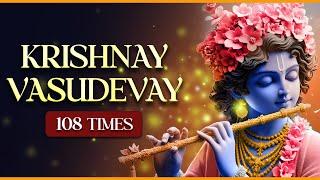 Krishnay Vasudevay 108 Times With Lyrics  कृष्णाय वासुदेवाय  Rajshri Soul Krishna Mantra