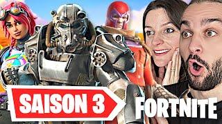 LA SAISON 3 EST ARRIVÉE SUR FORTNITE  ON ACHETE LE PASSE DE COMBAT 