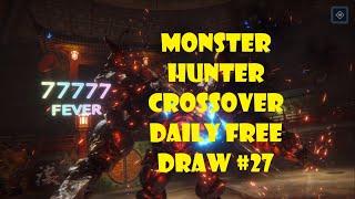 FF7 Ever Crisis Monster Hunter Crossover Free Draw #27