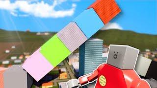 TALLEST LEGO TOWER SURVIVAL - Brick Rigs Multiplayer Gameplay - Lego Tower Survival