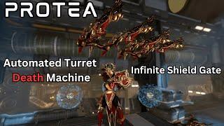 Protea Blazing Turret Build  Warframe