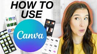 CANVA TUTORIAL FOR BEGINNERS 2024 How to start using Canva step by step