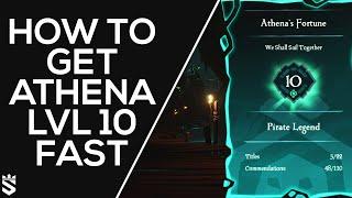 Sea of Thieves How to get Pirate Legend Athena Level 10 Fast Guide