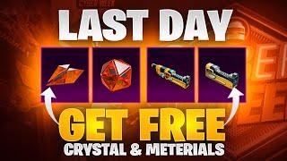 Last Day  Get Free Mythic Forge Crystals & Materials  Cyber Week Event  PUBGM