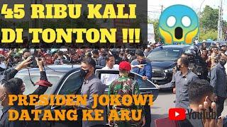 Kedatangan Presiden RI Joko Widodo di Kabupaten Kepulauan Aru Dobo 