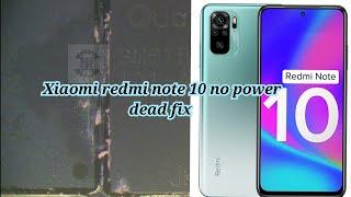 redmi note 10 cpu reball  redmi note 10 dead solution  redmi note 10 cpu problem