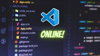 How to use VS code Online without installation   Run visual studio code on browser 