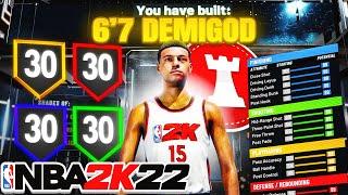 FIRST EVER 67 REBIRTH BUILD WILL BREAK NBA 2K22 DEMIGOD PLAYMAKING GLASS CLEANER Best Build 2k22