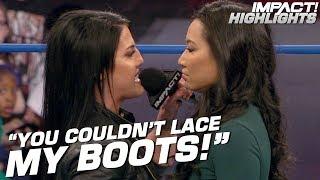 Gail Kim Comes Out of Retirement to Face Tessa Blanchard  IMPACT Highlights Mar 29 2019