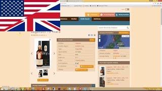 The new Bottle site on Whiskycom