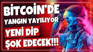 BİTCOİNDE ŞOK EDECEK SIRADAKİ DİP SEVİYESİ KAPIDA DİKKAT GÜNCEL ALTCOİN ANALİZİ BTC SON DURUM