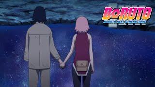 Sasuke and Sakura Go Stargazing  Boruto Naruto Next Generations