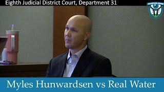 Myles Hunwardsen vs Real Water Part 1 January 24 2024