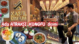 JAKARTA  SHAOLIN KUNGFU ADA DI RESTAURANT INI KASTIL DIMSUM SARINAH JAKARTA PUSAT