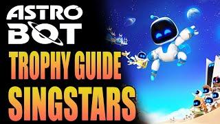 Astro Bot 100% Guide - Trophy Guide Singstars