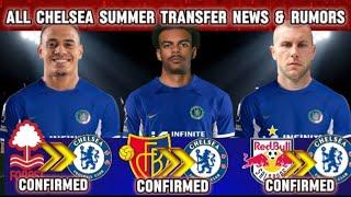 See TOP 5 CHELSEA Confirmed Latest Summer TRANSFER News & Rumors Transfer Targets 2024 With Murillo