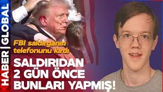 Trumpa Saldırmadan 2 Gün Önce Bunları Yapmış FBI Trumpın Saldırganının Telefonunu Kırdı