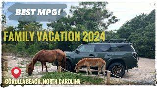 2024 Family Beach Vacation Trip • Toyota 4Runner best MPG Yet #beachdrive