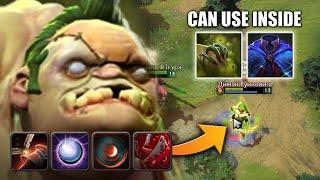 0 DEATHS CHALLANGE Eat Me pudge Dota 2 Ability draft